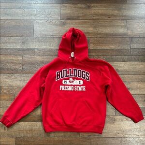 Fresno State Bulldogs Football Red Sweatshirt